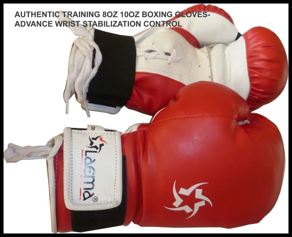 08 OZ Performance Boxing Training Gloves Mitts Punch Kick MMA Gym UFC