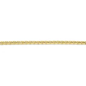14Y 4.0mm Solid Round Box Chain 22"