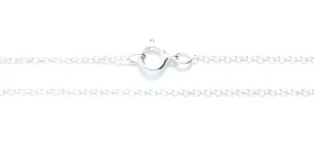 20CX810-18: Necklace SS Cable 1.82x1.37mm 18"