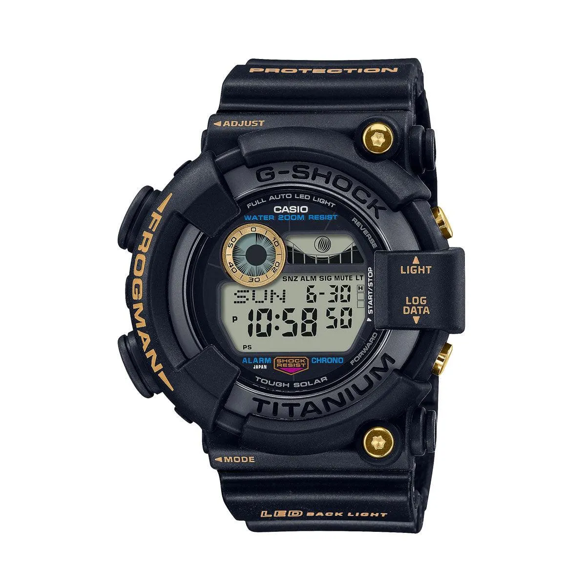 30th Anniversary Frogman Titanium Divers Tough Solar Watch - GW8230B-9A