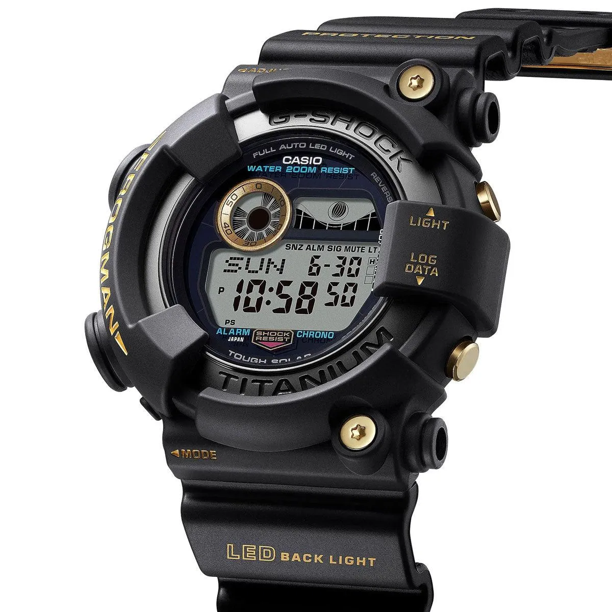30th Anniversary Frogman Titanium Divers Tough Solar Watch - GW8230B-9A