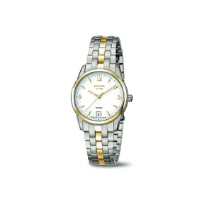 3272-04 - Two Tone Ladies Titanium Watch