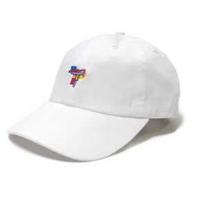 40s & Shorties Gun Pop Dad Hat - White