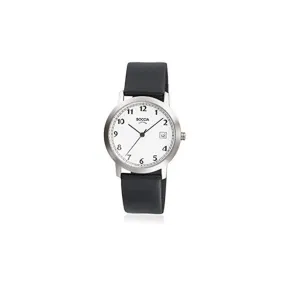 510-95 - Mens Titanium & Leather Watch