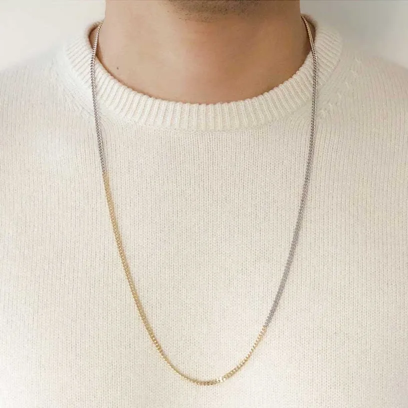 70cm Curb Chain Necklace 2.8mm