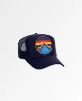 All Seasons Low Rise Trucker Hat Navy