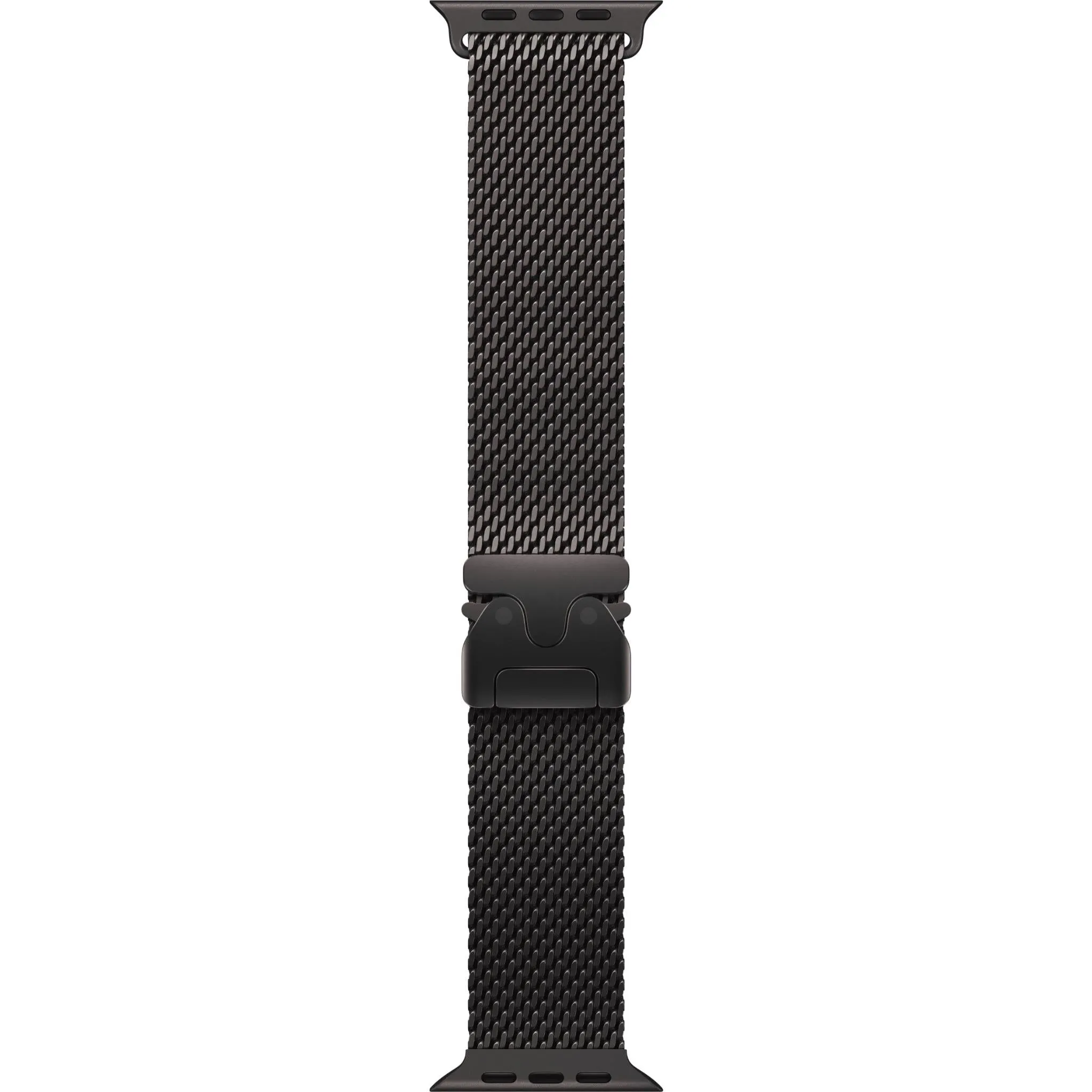 Apple Watch 49mm Black Titanium Milanese Loop [Medium]