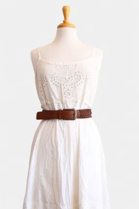 ART N' VINTAGE WOVEN BELT OAK TOBACCO
