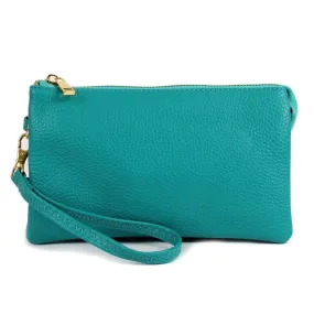 Bentlie Three Compartments Crossbody Bag-Turquoise