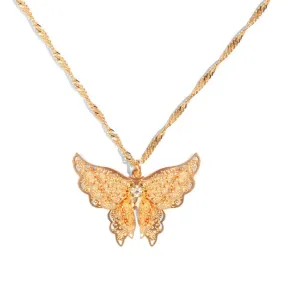 Butterfly Shimmer Necklace