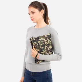 Camo Puffer Crossbody, Wristlet, Clutch Purse
