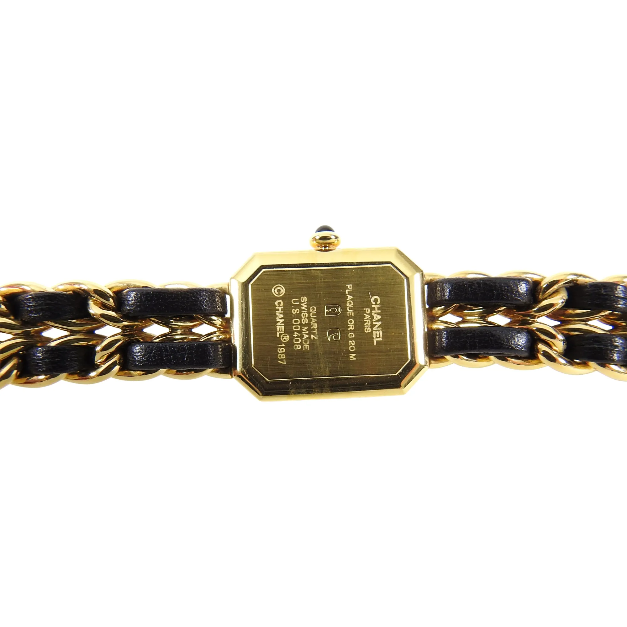 Chanel Vintage 1987 Premiere Watch Chain Link Bracelet