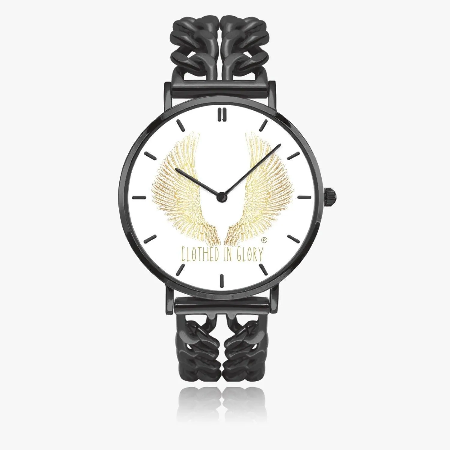 Clothed In Glory Hollow Out Strap Quartz Watch - With Indicators