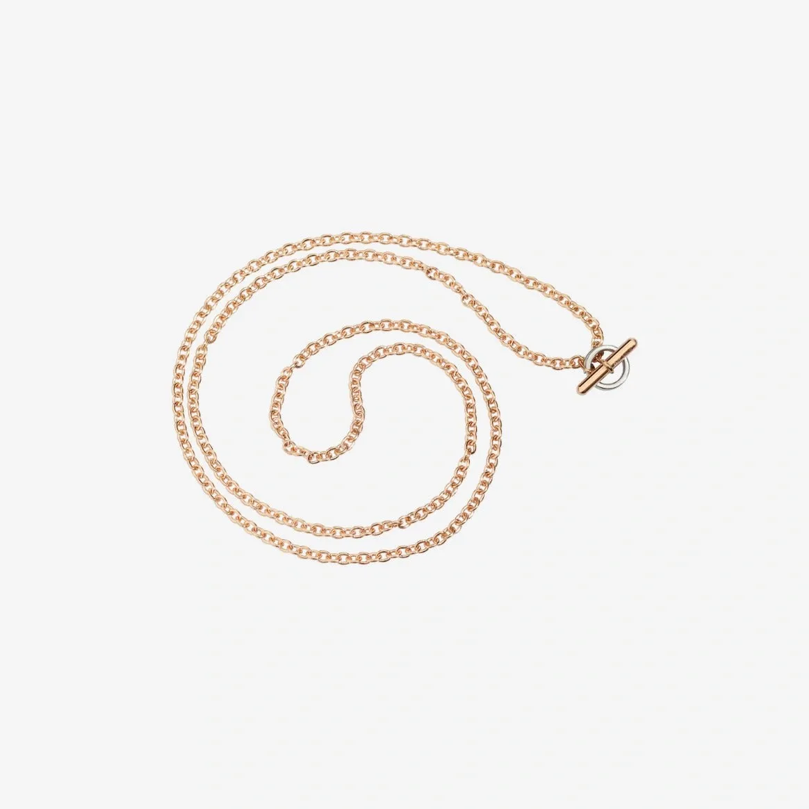 DoDo Necklace ESSENTIALS Rose Gold Toggle Ring