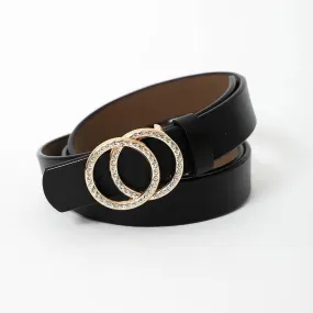 Double Ring Bling Belt