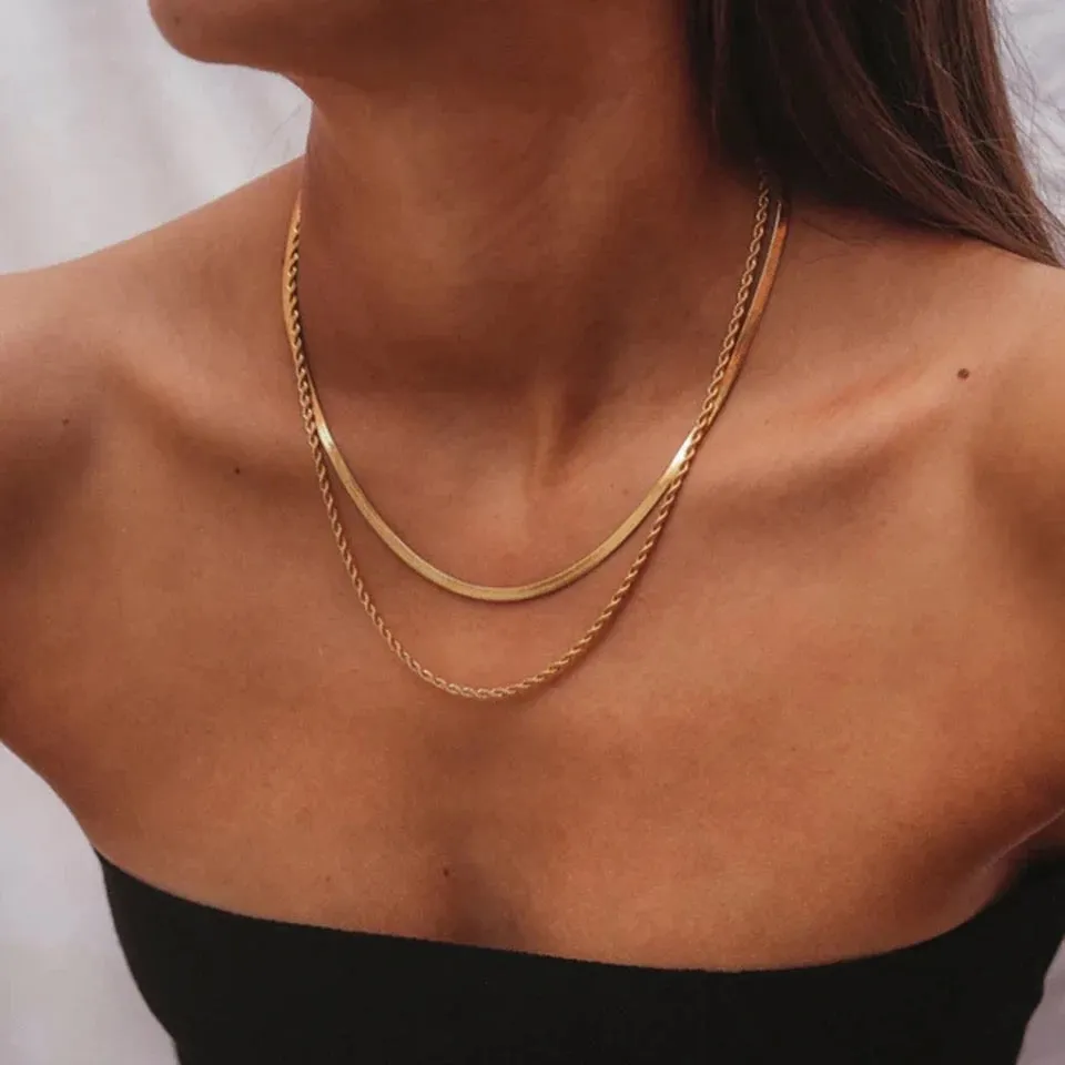 Double Snake and Rope Chain