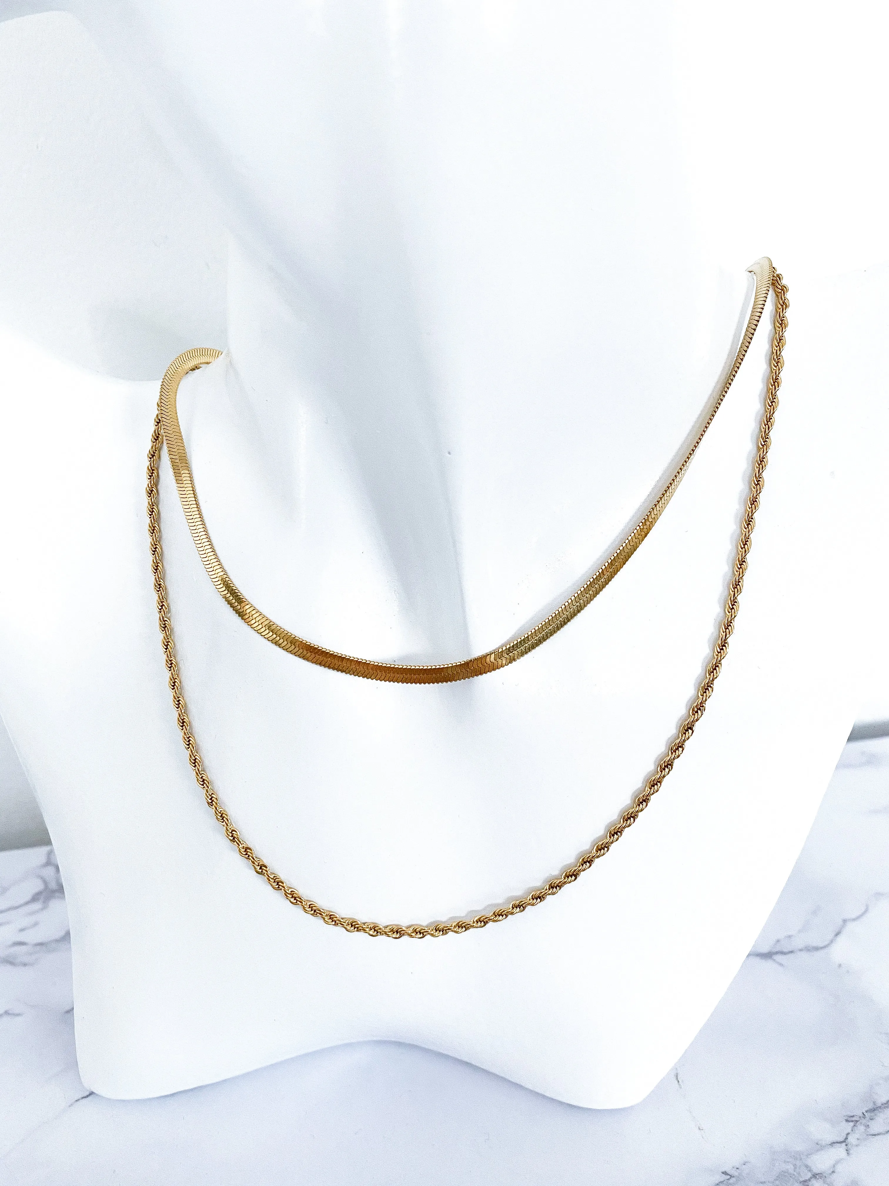 Double Snake and Rope Chain