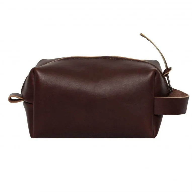 Duluth Pack Medium Leather Travel Kit Bag