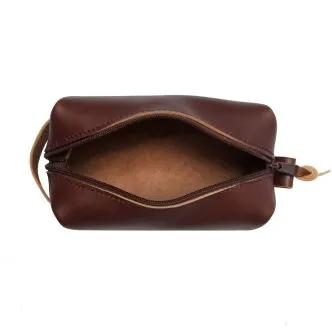 Duluth Pack Medium Leather Travel Kit Bag