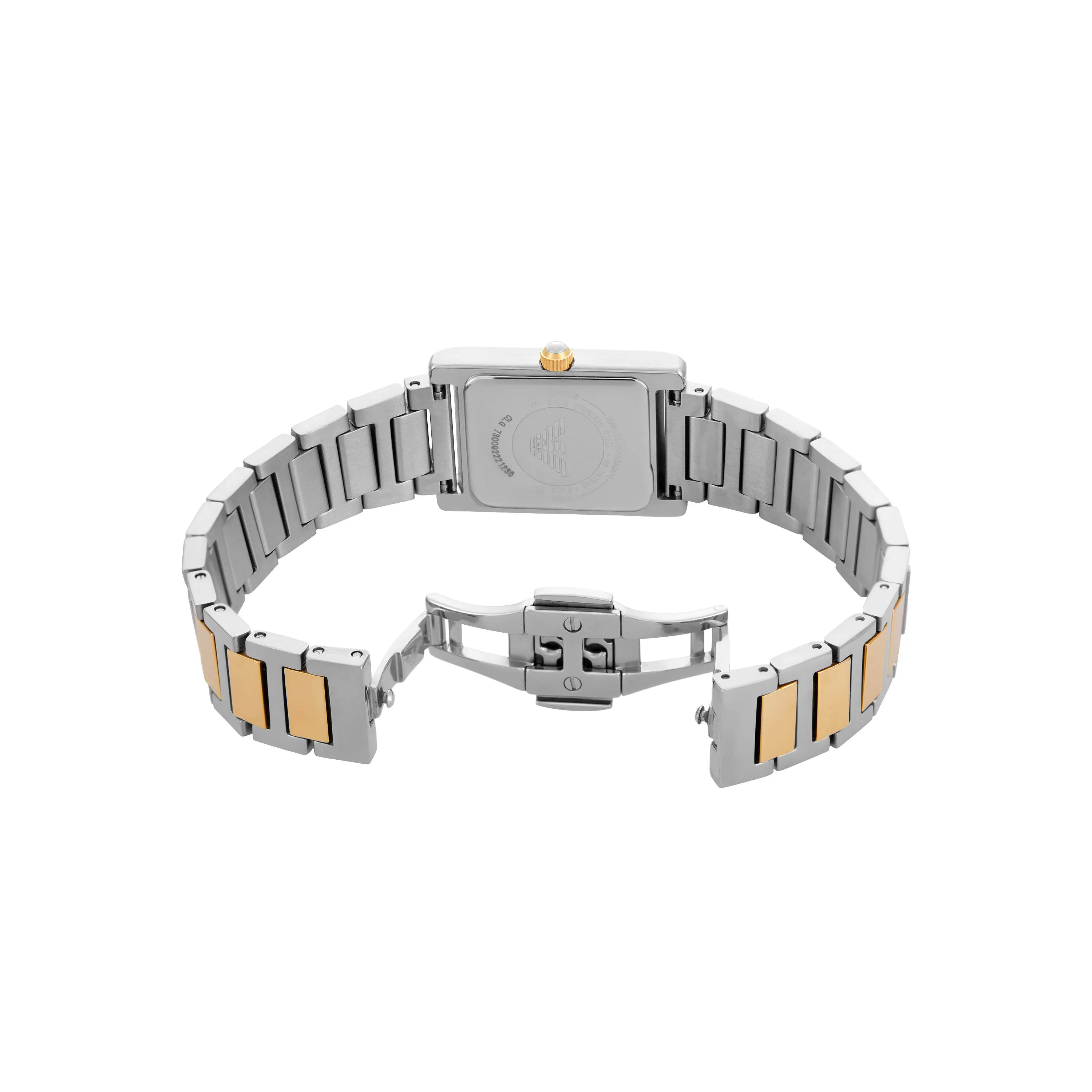 Emporio Armani Two Tone Analogue Watch AR11642