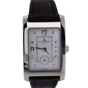 Estate Baume & Mercier Stainless Steel Ladies Hampton Tank White Dial MV045063