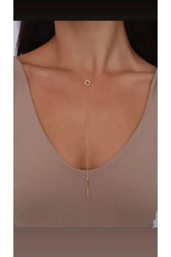 Fayette CZ Necklace