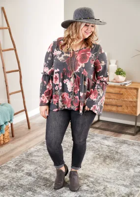 Floral a La Mode Top  - FINAL SALE