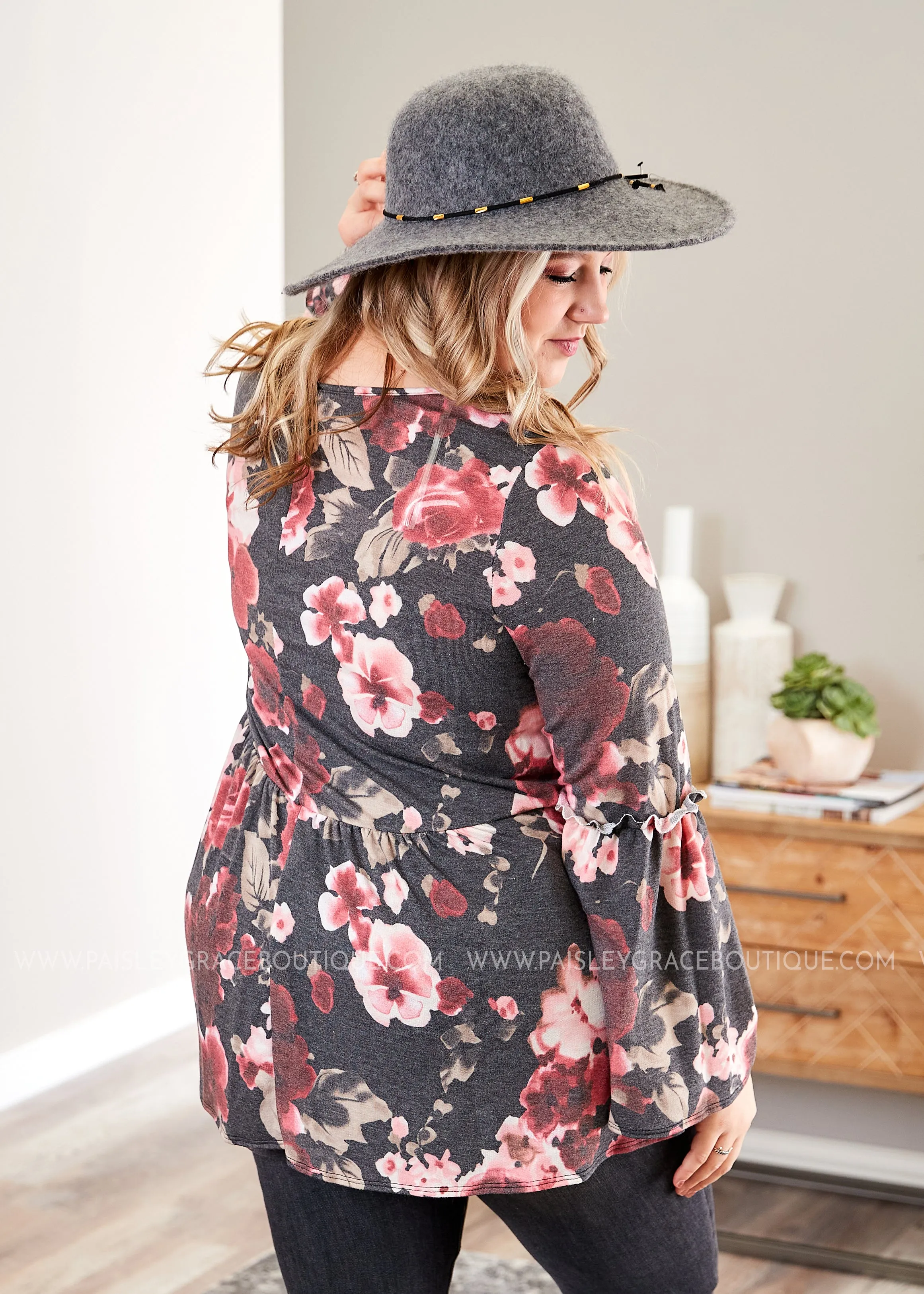 Floral a La Mode Top  - FINAL SALE