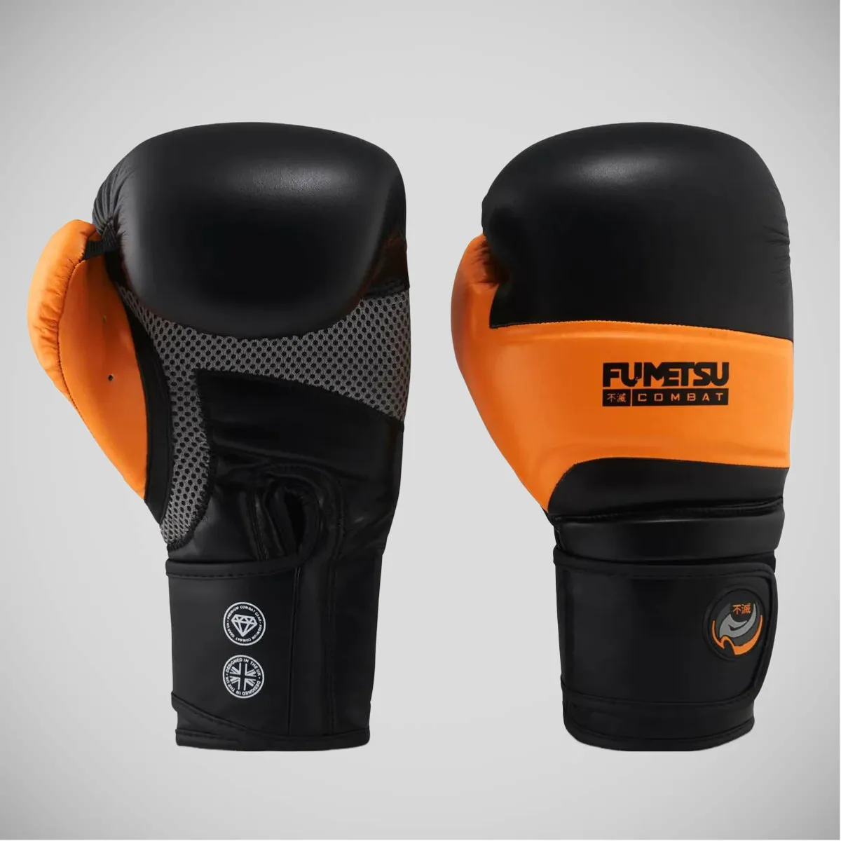 Fumetsu Ghost Boxing Gloves Black/Orange