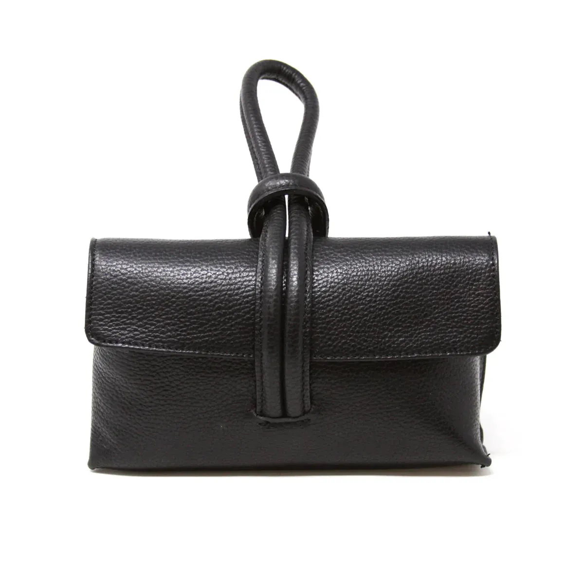 German Fuentes Leather Wristlet Bag