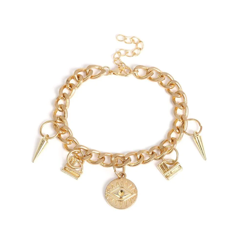 Gold Silver Ornaments Bracelet