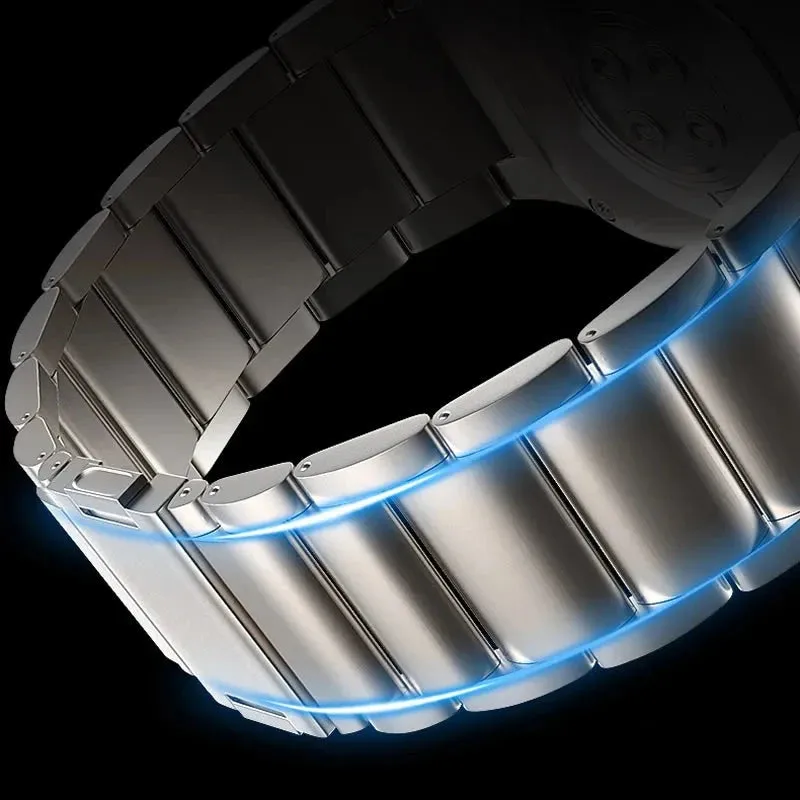 Grade 3 Titanium Watch Band with Magnetic Clasp for Apple Watch Ultra 49mm