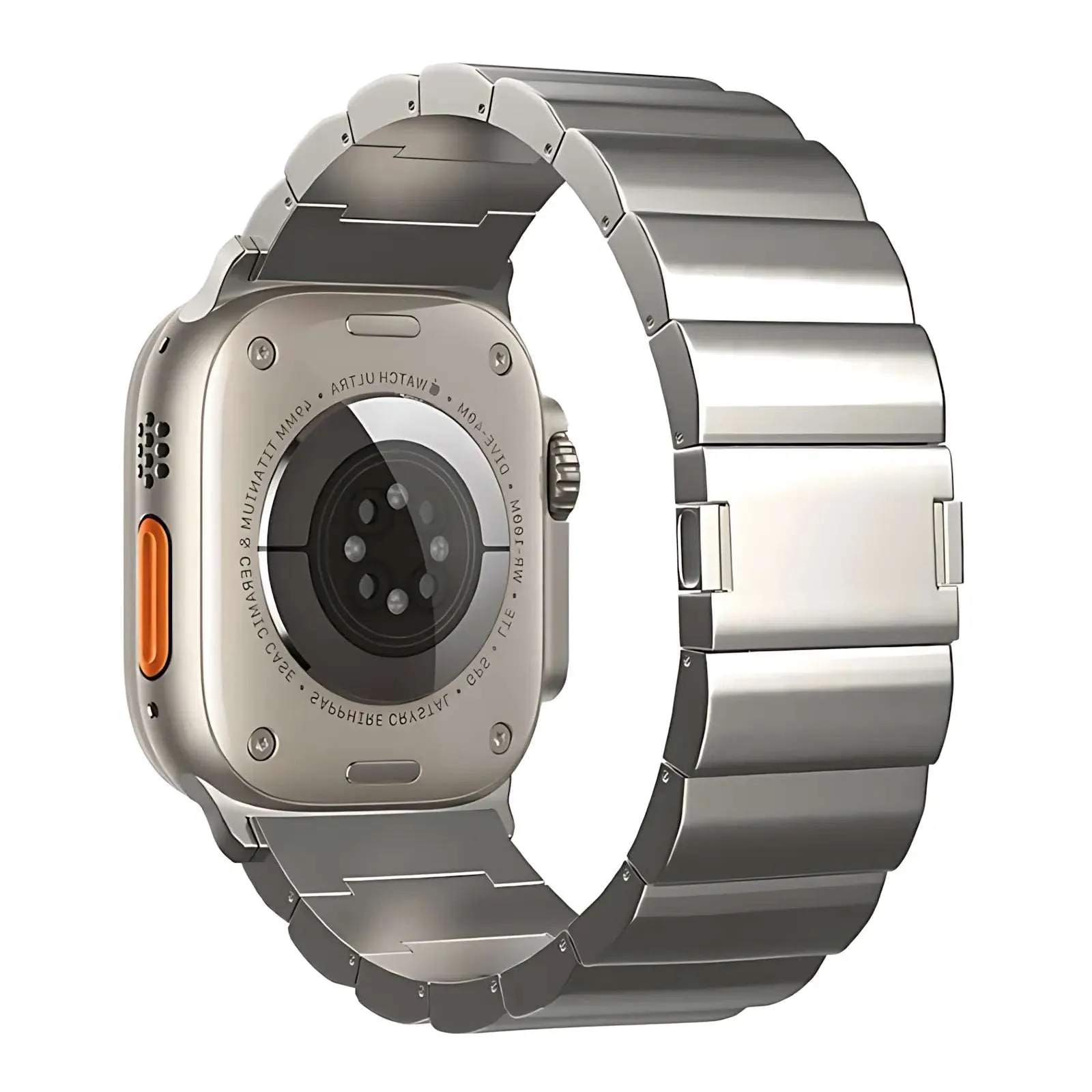 Grade 3 Titanium Watch Band with Magnetic Clasp for Apple Watch Ultra 49mm