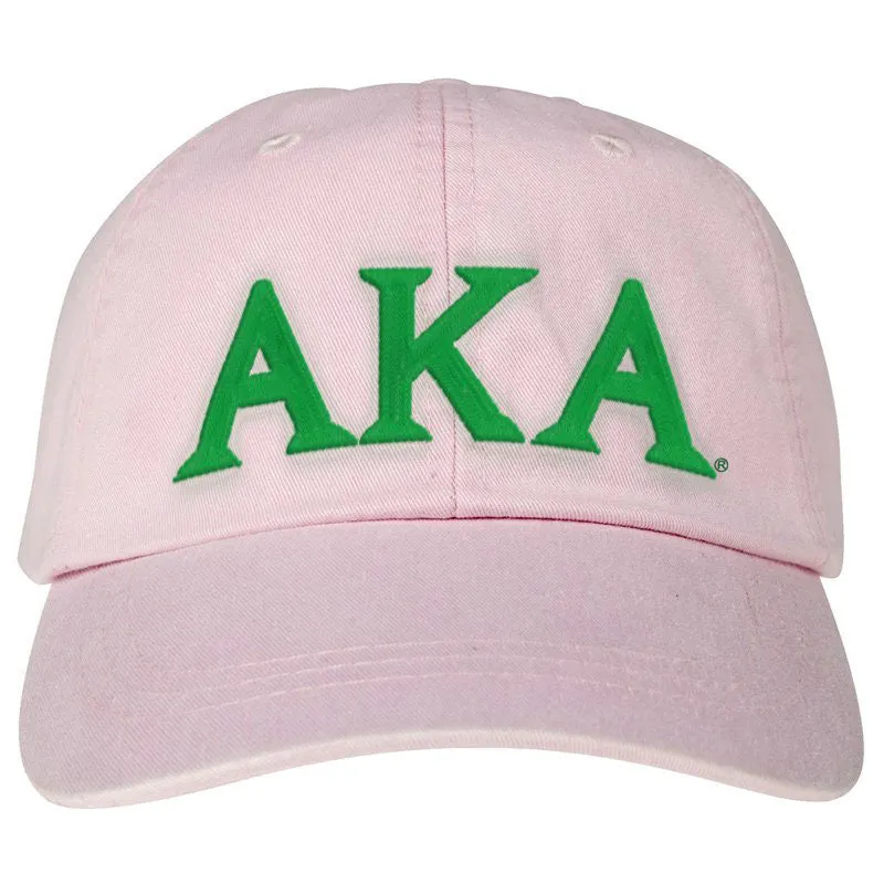 Greek Letter Embroidered Hat