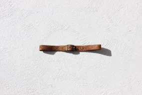 Hand Woven 70s Caramel Belt