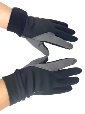 HASAGEI Cycling Gloves Thermal Running Touchscreen Winter Waterproof Sports Blk