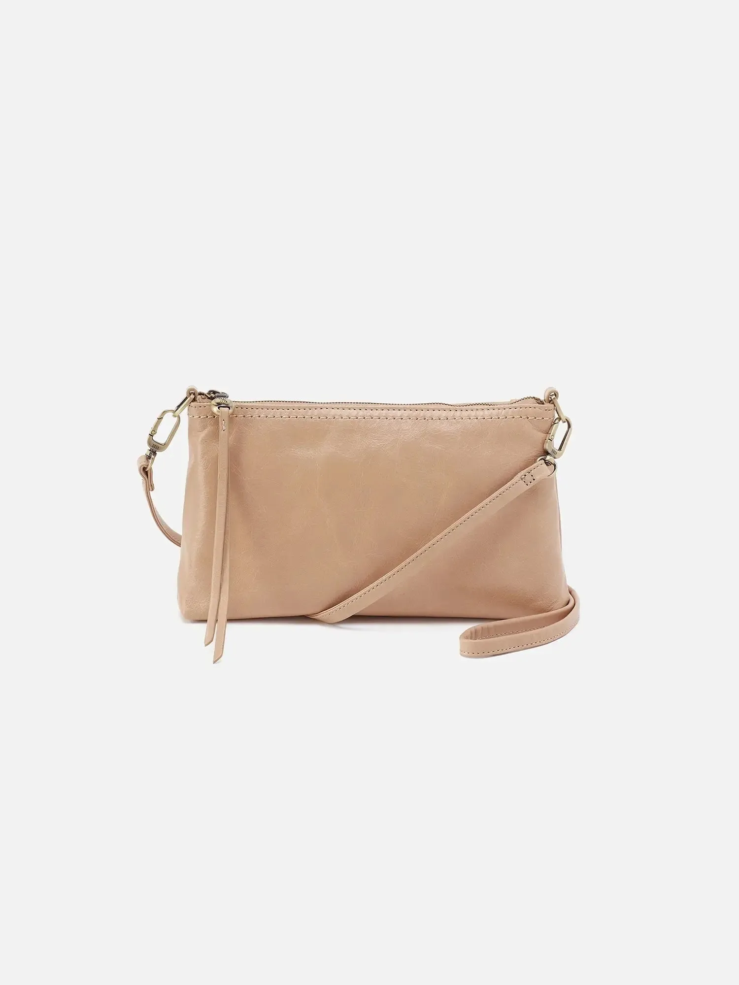 HOBO Darcy Crossbody: Polished Leather
