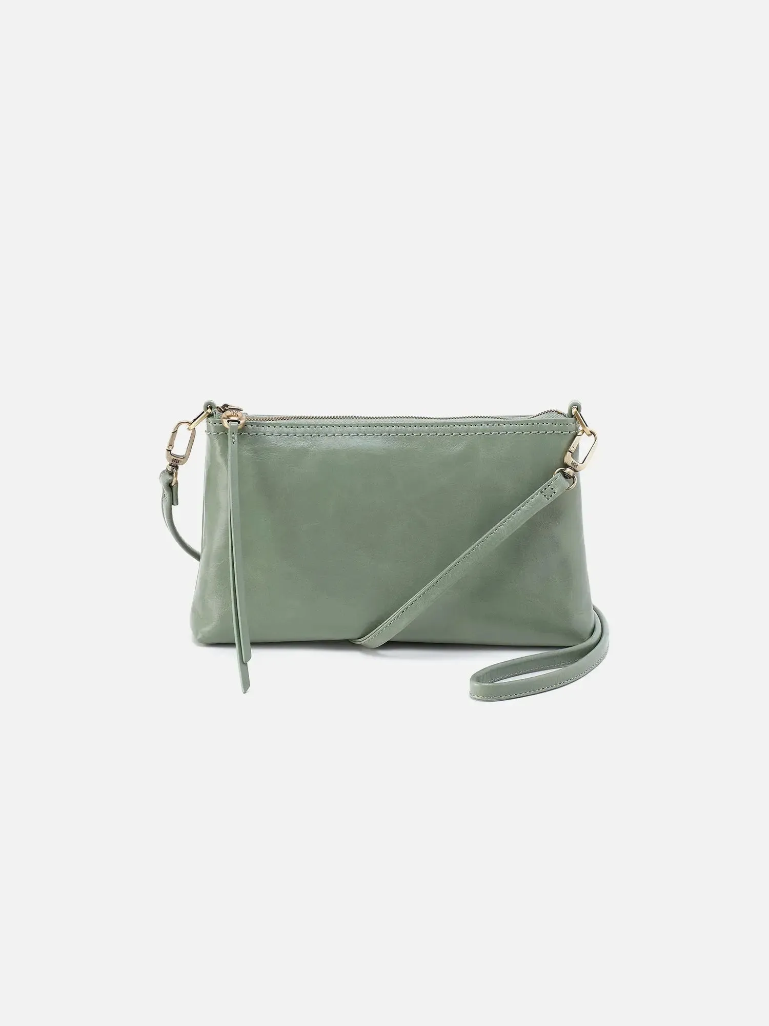 HOBO Darcy Crossbody: Polished Leather