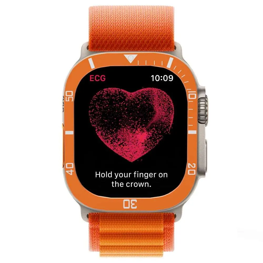 Hollowed Out Bezel for Apple Watch Ultra – 49mm Screen Periphery Protector