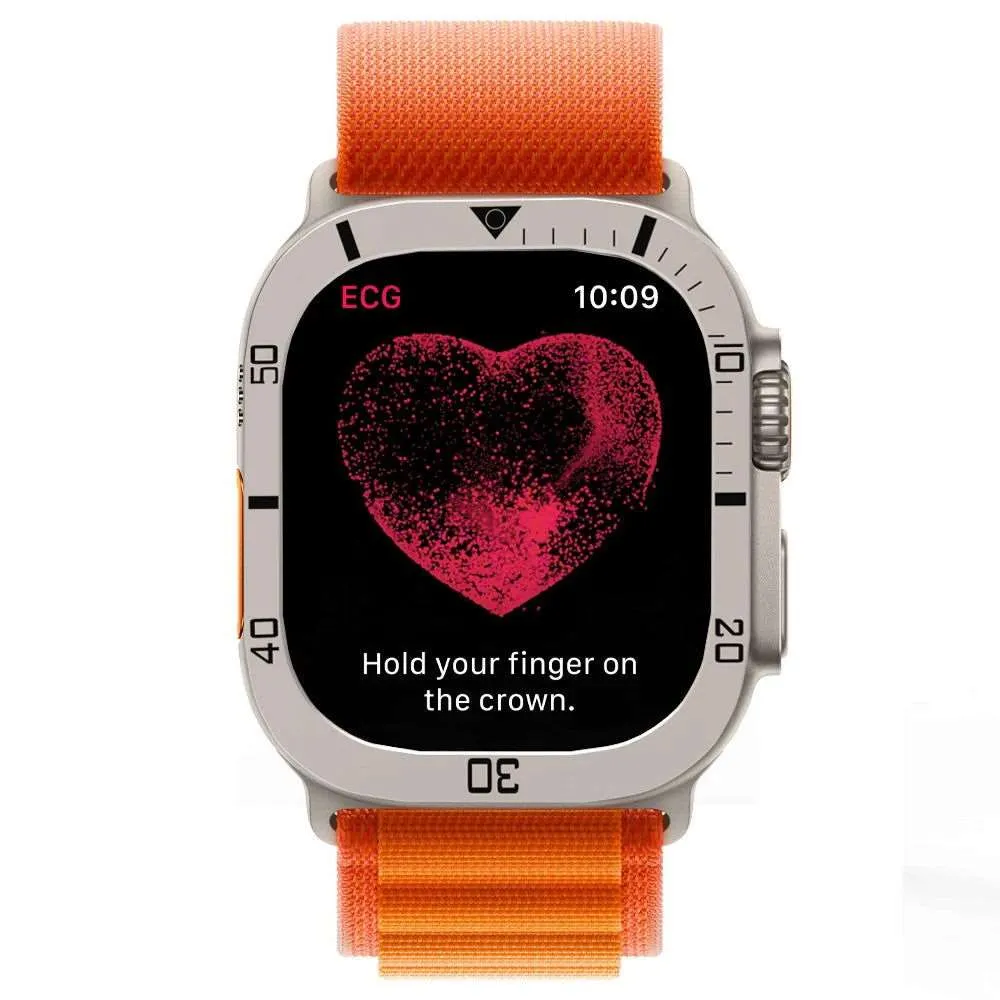 Hollowed Out Bezel for Apple Watch Ultra – 49mm Screen Periphery Protector
