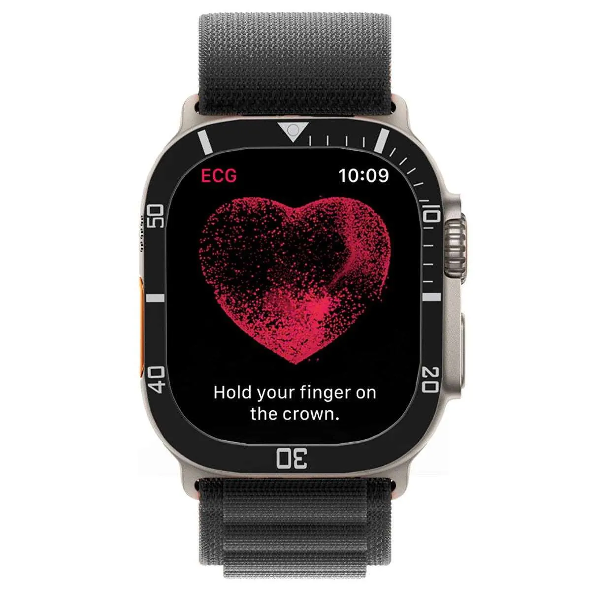 Hollowed Out Bezel for Apple Watch Ultra – 49mm Screen Periphery Protector