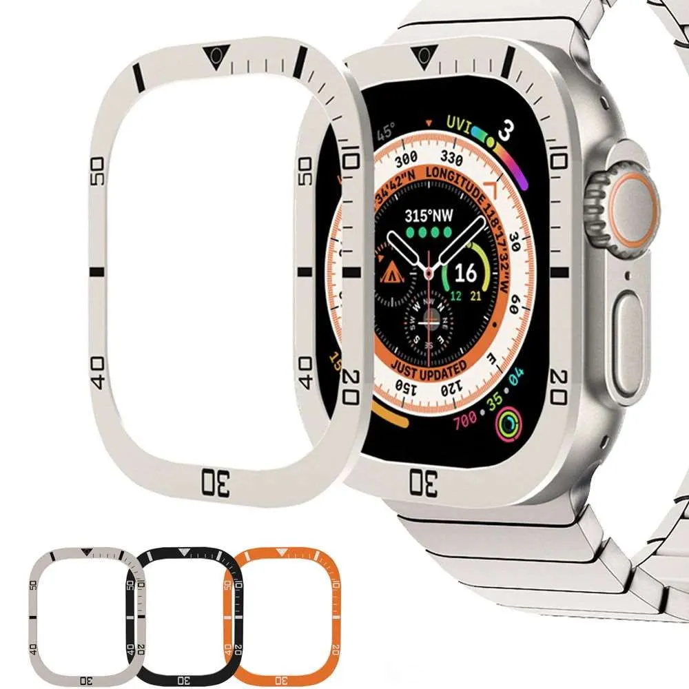 Hollowed Out Bezel for Apple Watch Ultra – 49mm Screen Periphery Protector