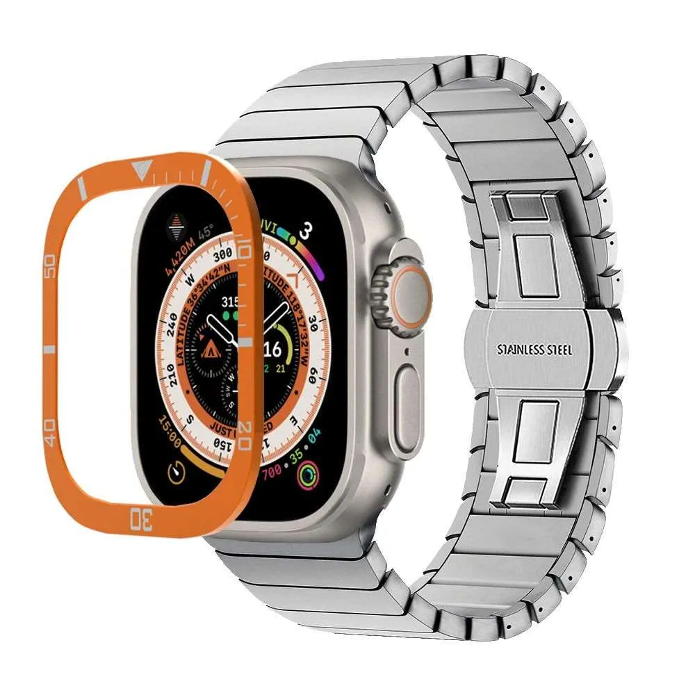 Hollowed Out Bezel for Apple Watch Ultra – 49mm Screen Periphery Protector