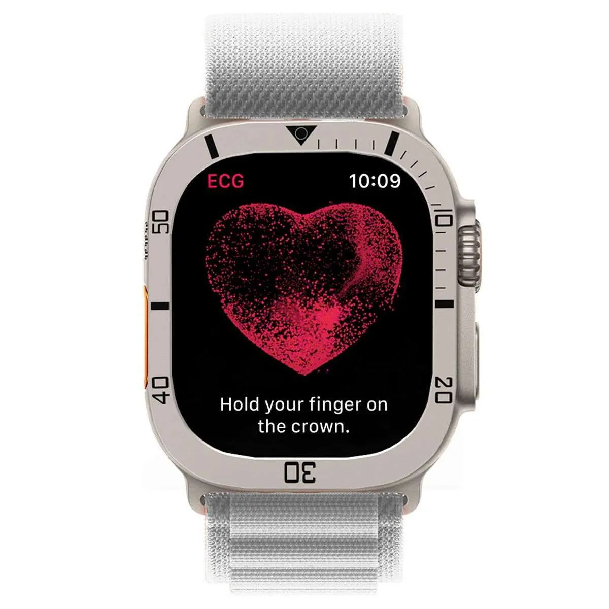 Hollowed Out Bezel for Apple Watch Ultra – 49mm Screen Periphery Protector
