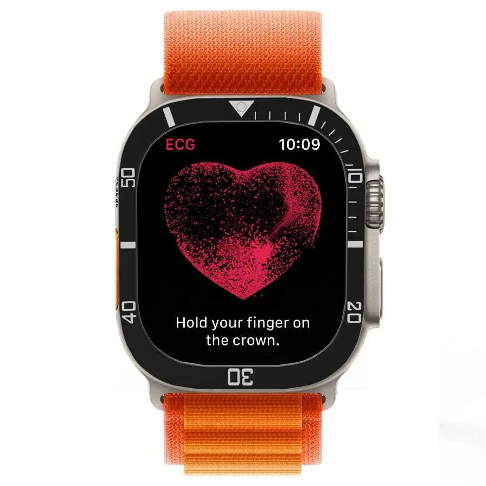 Hollowed Out Bezel for Apple Watch Ultra – 49mm Screen Periphery Protector