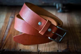 Horween Leather Belt – Handmade in USA – Tan