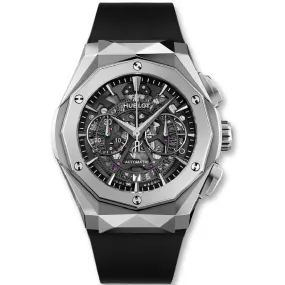 Hublot Classic Fushion Automatic Titanium Black Dial Unisex Watch 525.NX.0170.RX.ORL18