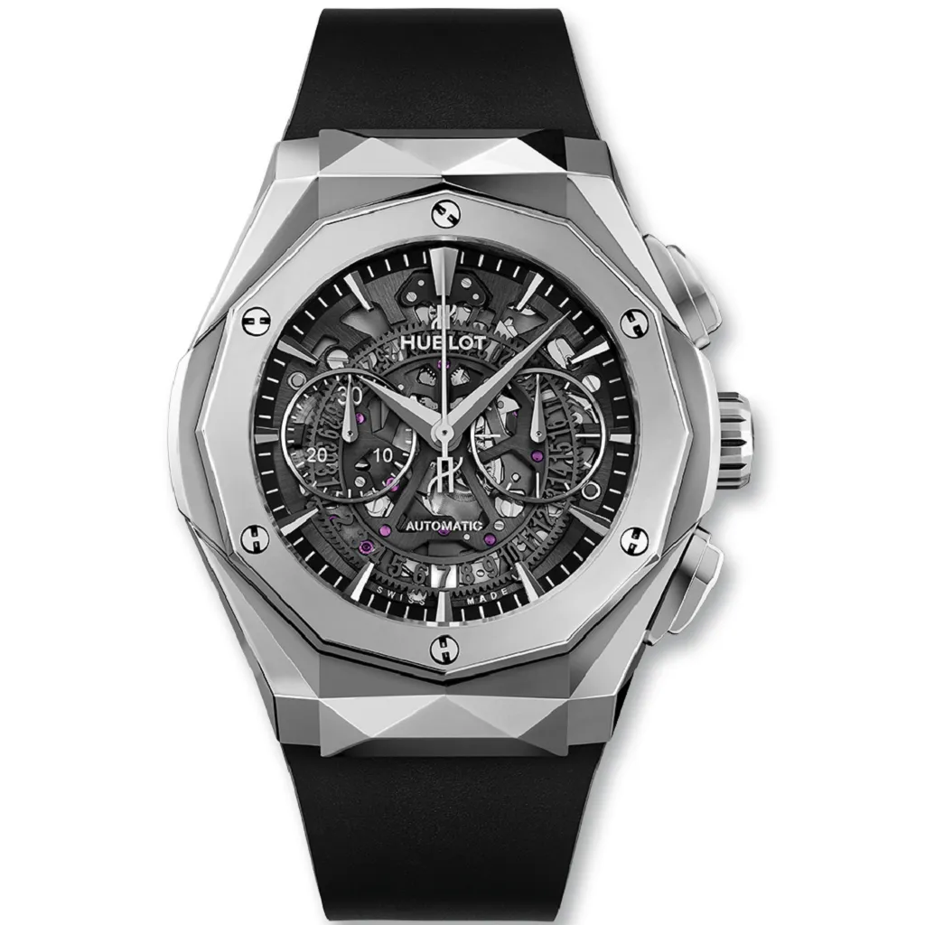 Hublot Classic Fushion Automatic Titanium Black Dial Unisex Watch 525.NX.0170.RX.ORL18