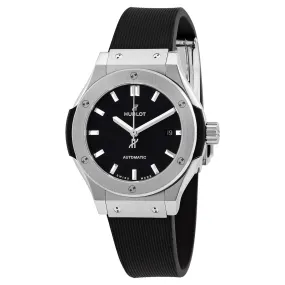 Hublot Classic Fusion Automatic Black Dial Ladies Watch 582.NX.1170.RX