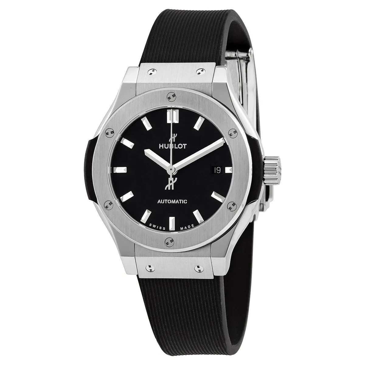 Hublot Classic Fusion Automatic Black Dial Ladies Watch 582.NX.1170.RX